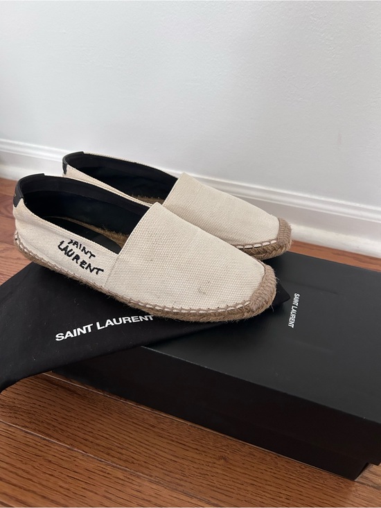 Saint Laurent Shoes - Saint Laurent Canvas Espadrilles